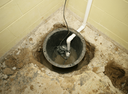 Sump pump is a water pump that gets installed in the floor or ground under your home