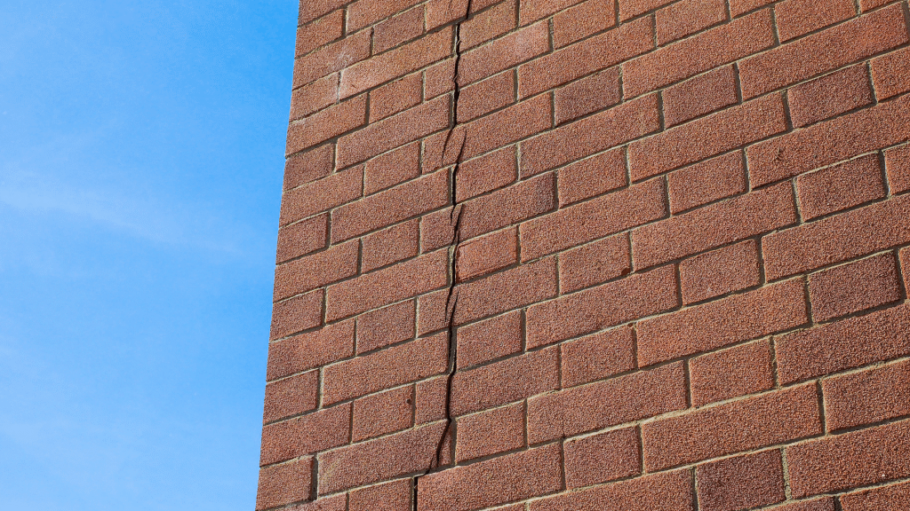 crack in the brick wall