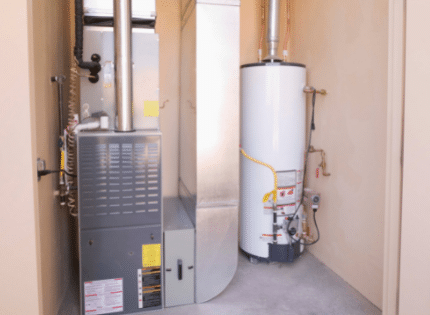 Insulating a water heater in the basement