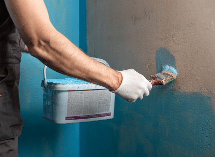 Waterproofing paint